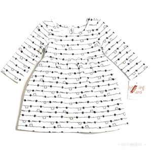 Jumping Beans Softest Long Sleeve Dress‎ w/ Panty